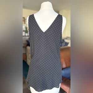 NWT Old Navy Polka Dot Sleeveless Top